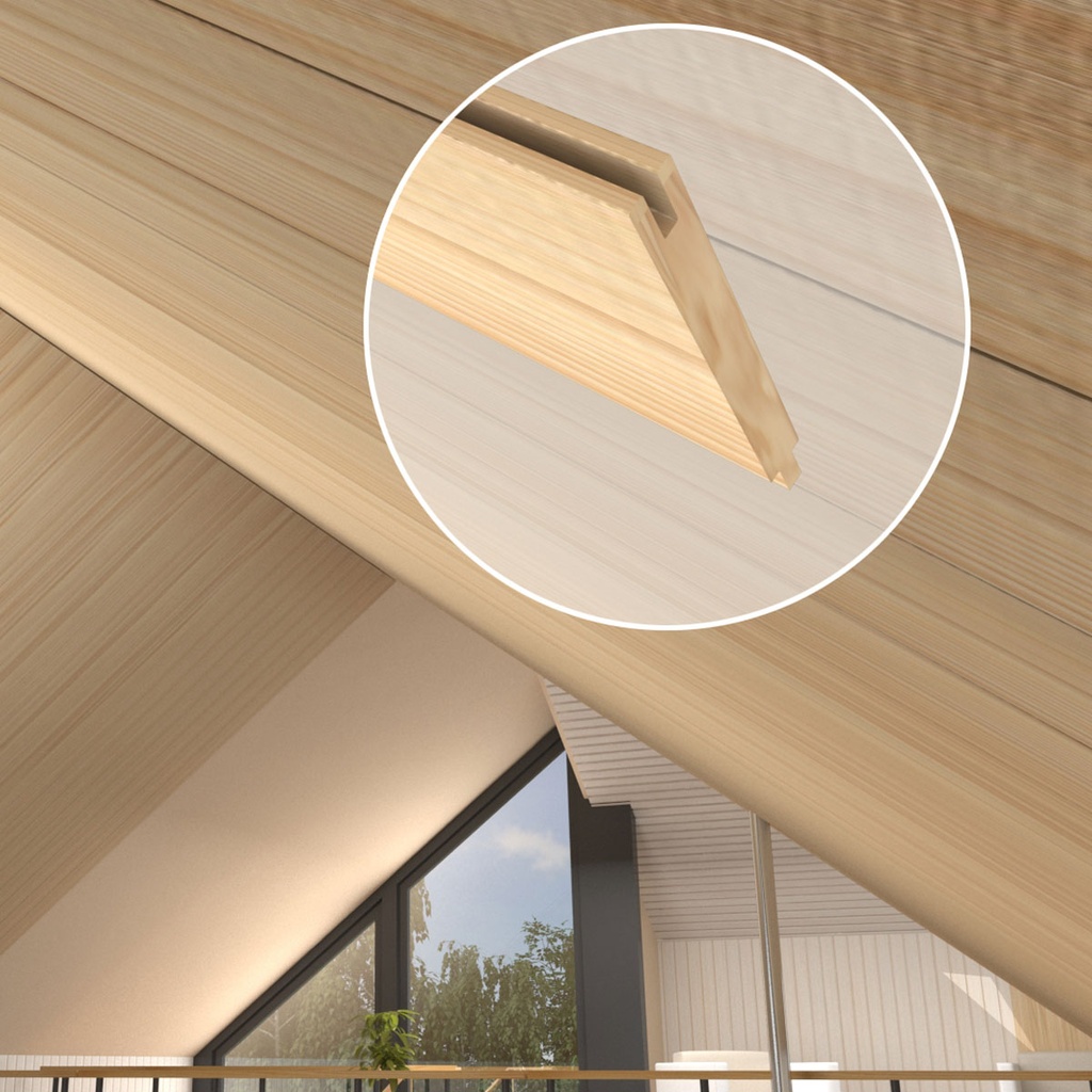 Cielo Madera Pino Finger Jointpara la construcción