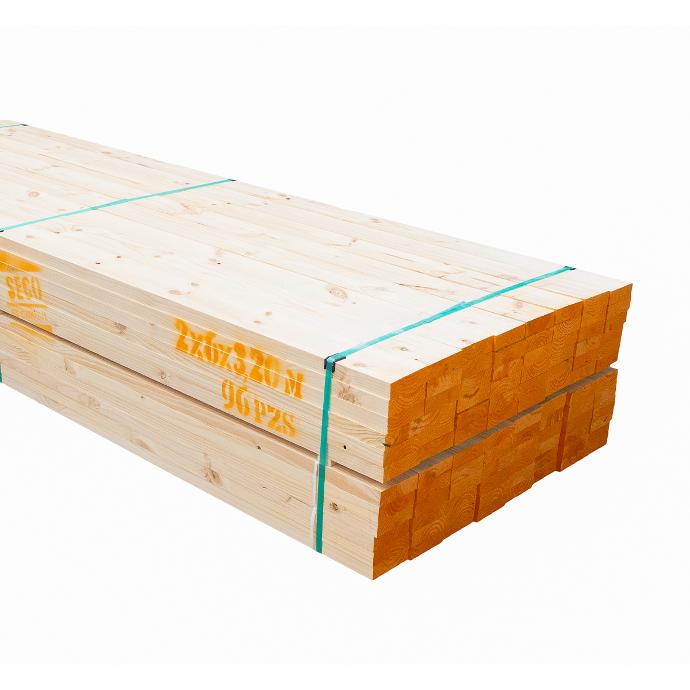 Madera seca cepillada 3,20m