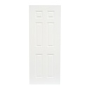 Pack 10 Puertas Interior HDF 6 Paneles Pompeya 2m