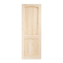 Puerta Exterior Sólida de Pino Radiata Milán 2m