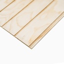 Terciado ranurado colonial 2,44m