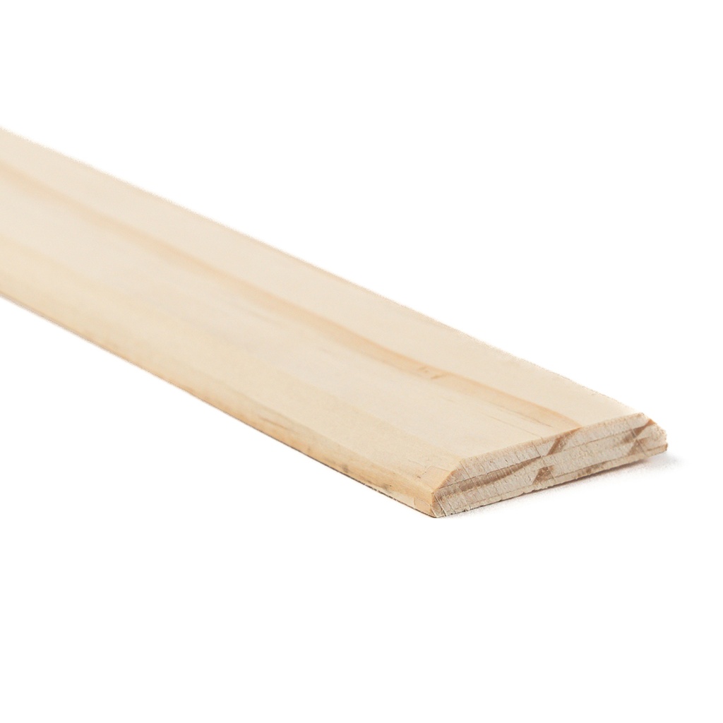 Cubrejunta Chaflan Pino Finger Joint 3m