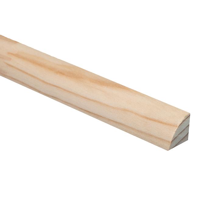 Moldura Cuarto Rodón Pino Finger Joint 3m