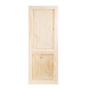 Pack 10 Puertas Exterior Sólida de Pino Radiata Torino 2m