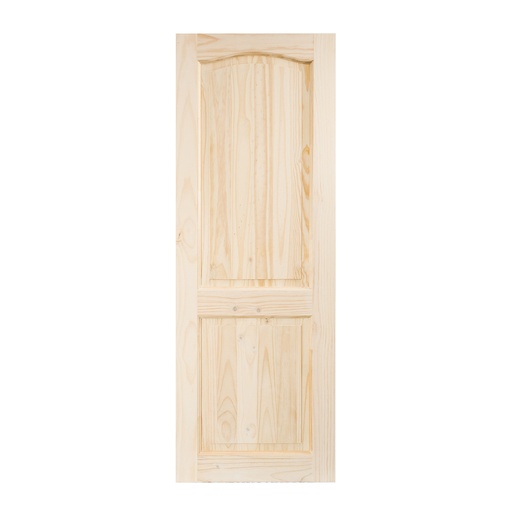 [PPMIL04500002000] Puerta Exterior Sólida de Pino Radiata Milán 2m